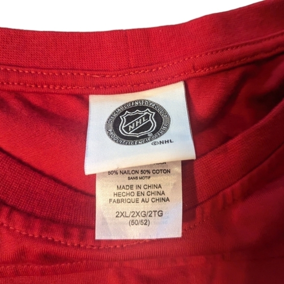 Chicago Blackhawks Authentic red embroidered NHL hockey jersey. Sz 2XL - Picture 2 of 8